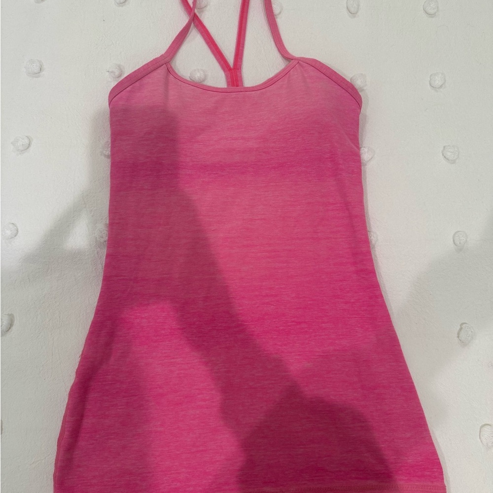 lululemon athletica Pink Tank Top
